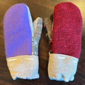 Fleece Lined Wool Mittens NWOT